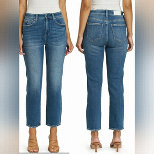 Pistola Straight Leg High Rise Jeans 25